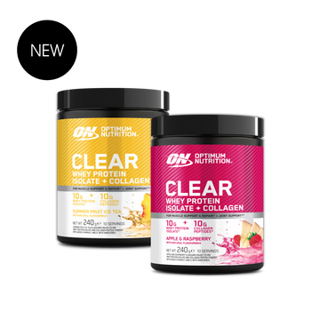 Clear Whey Protein Isolate + Collagen Optimum Nutrition  | Megapump